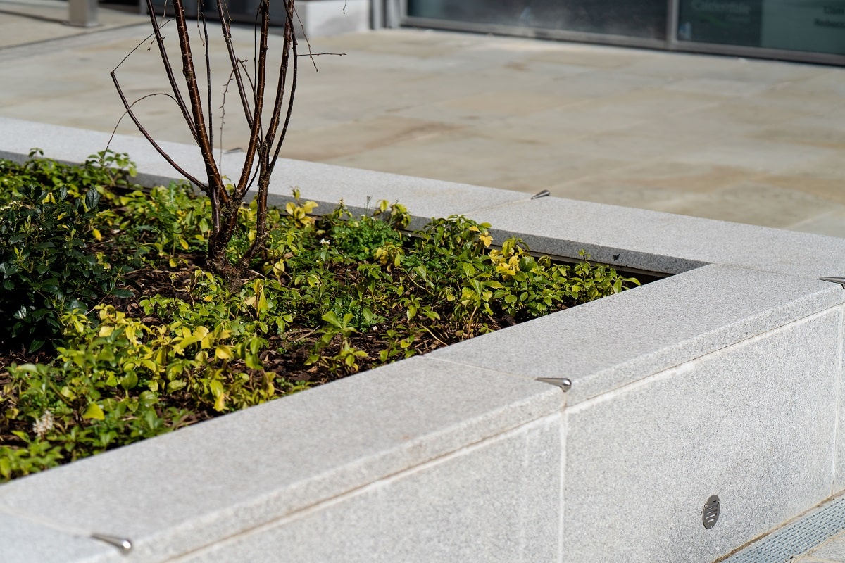 Outdoor planting at the Northgate development
